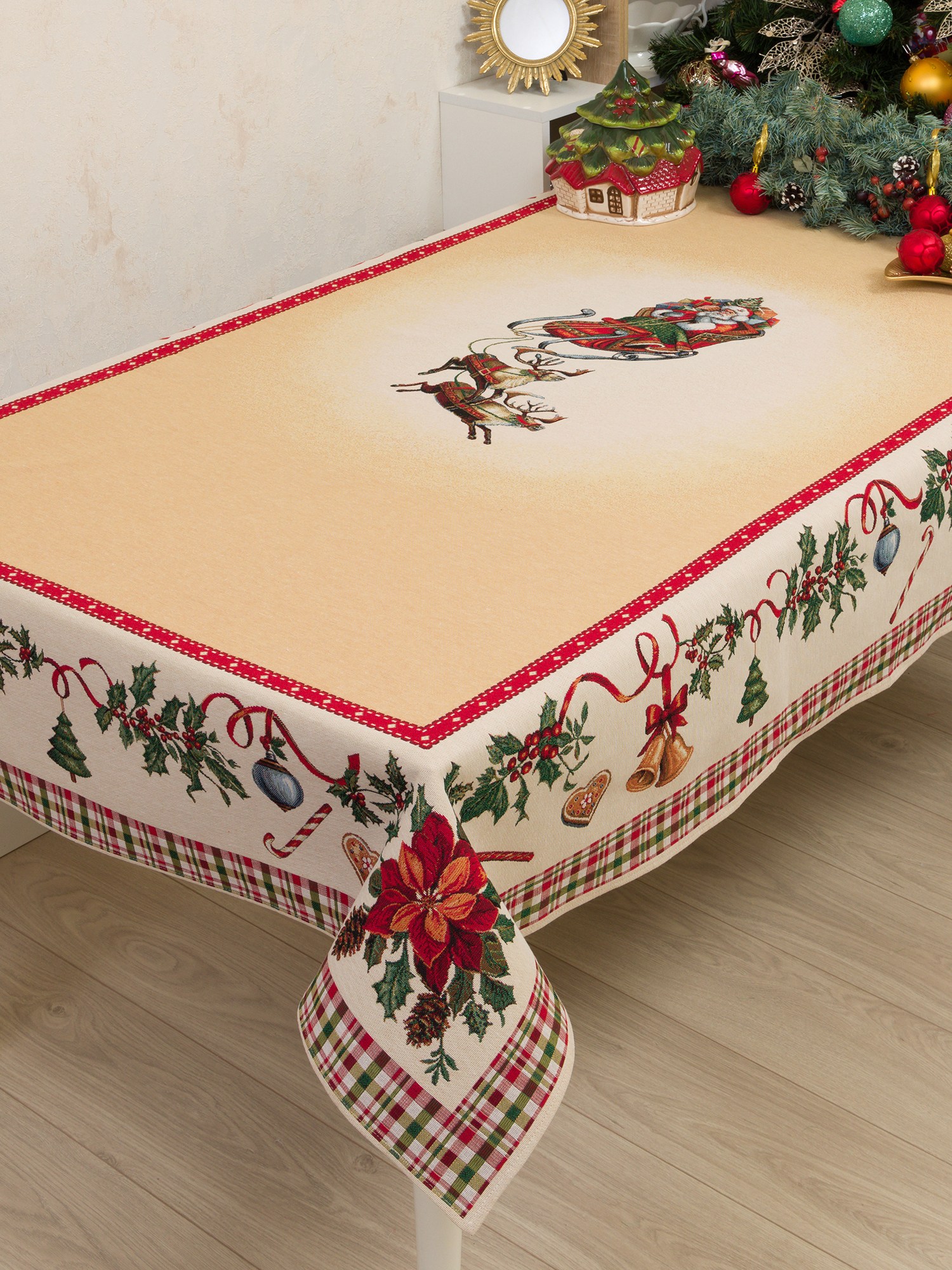 Скатреть гобеленовая 140Х220 99307-220