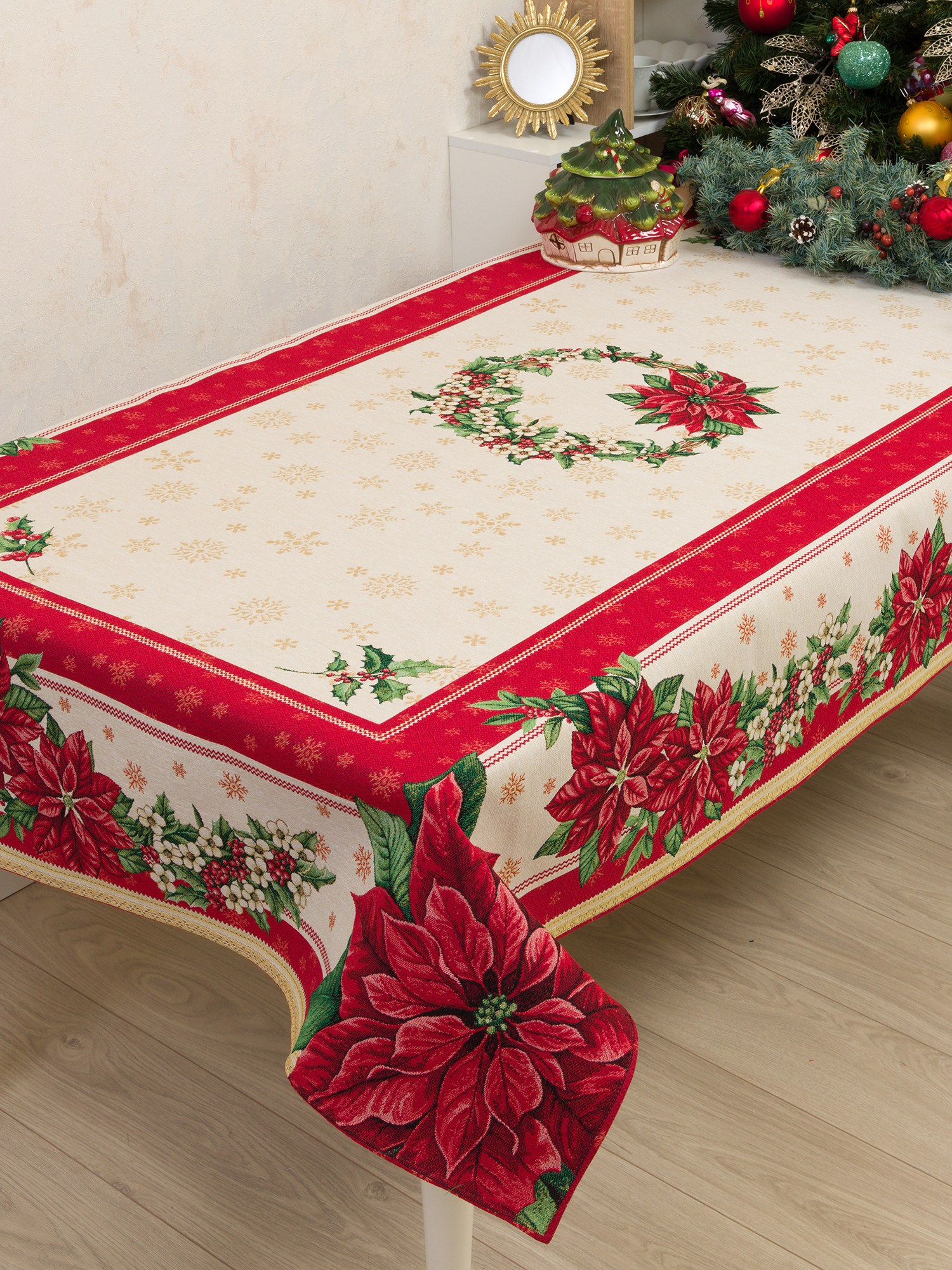 Скатреть гобеленовая 140Х220 99304-220