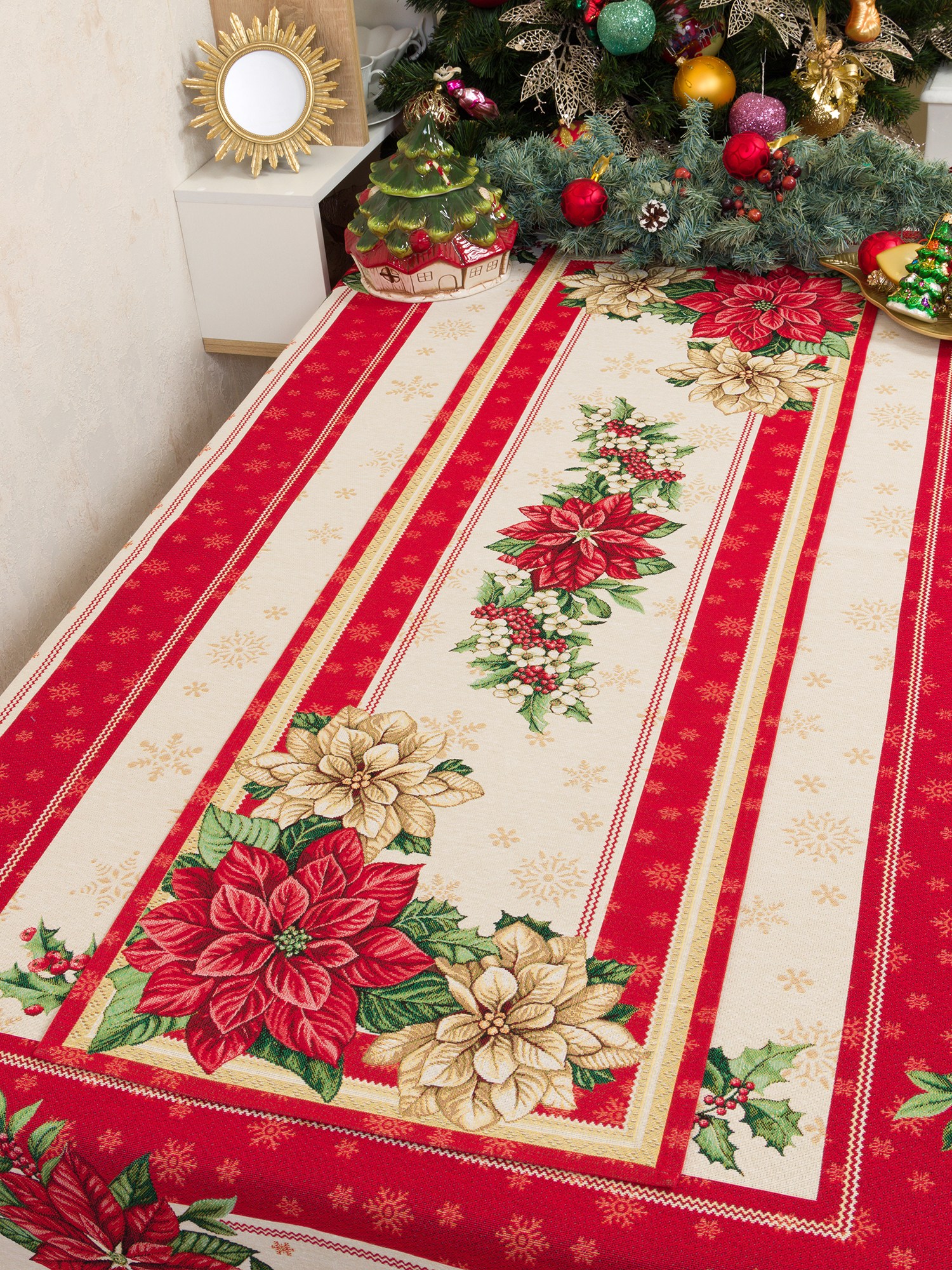Скатреть гобеленовая 140Х300 99304-300