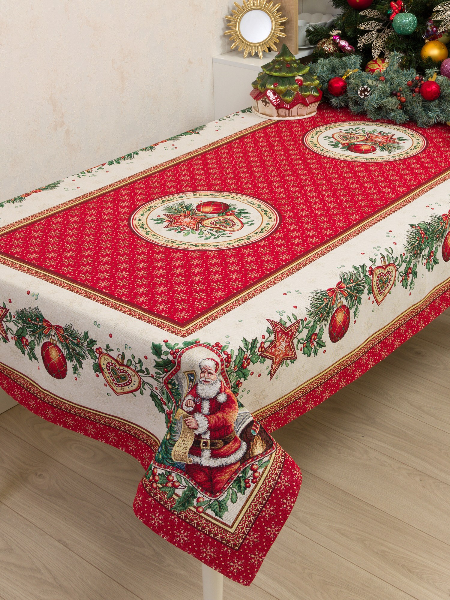 Скатреть гобеленовая 140Х140 99302-140