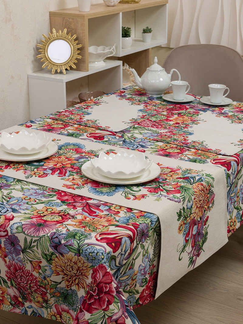 Скатерть гобеленовая 170х350 99161-350